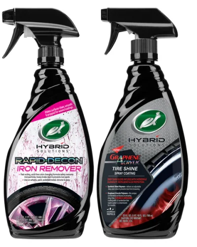 All Wheel Cleaner + Iron Remover and Graphene Tire Spray Double Pack