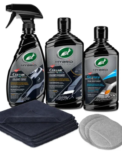 Black Car Care Kit